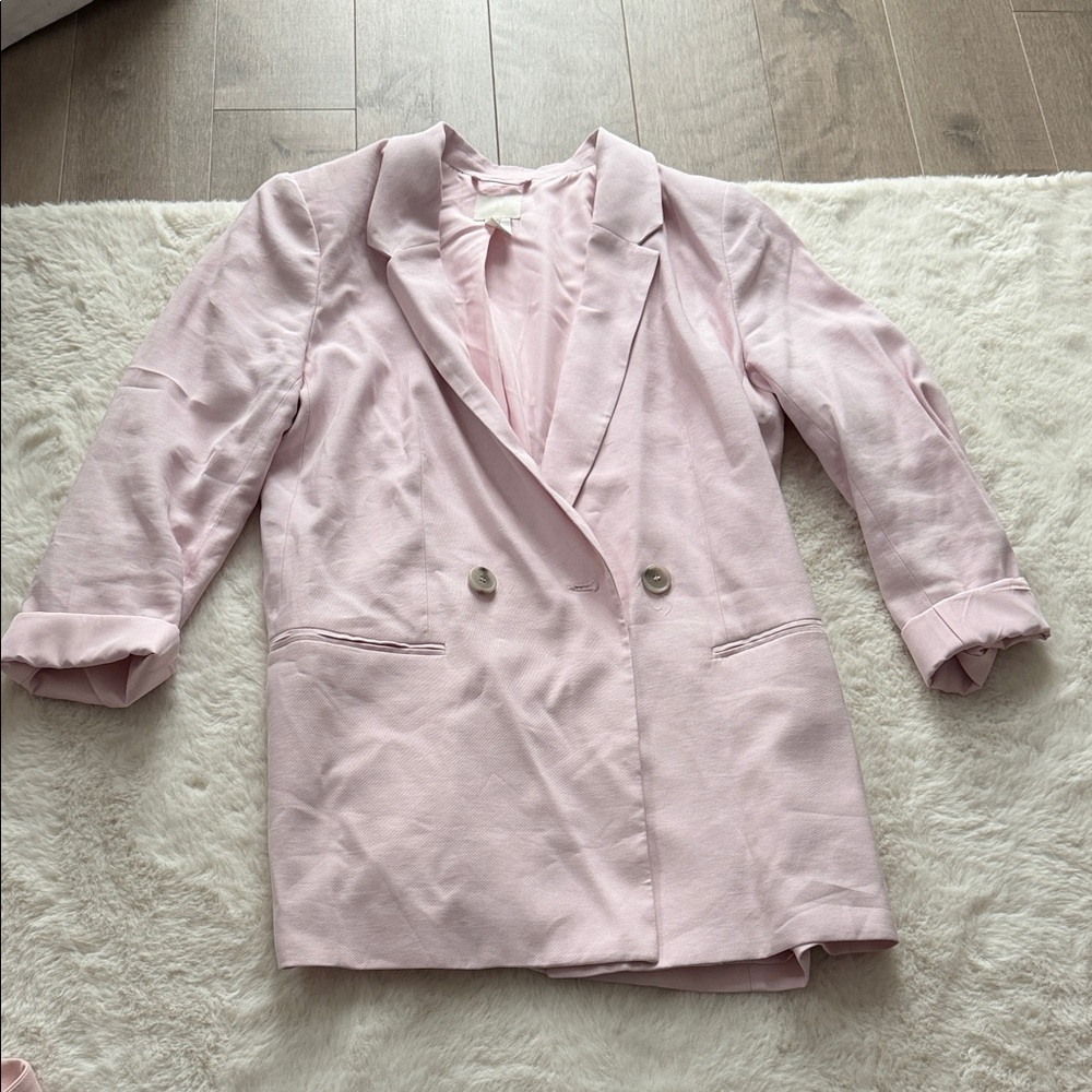 H&M Light Pink Women's Blazer
